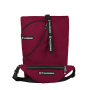 Rolltop Марсала рюкзак трансформер (40x20x25см) з бананкою
