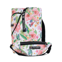 Rolltop Китайська троянда рюкзак трансформер (40x20x25см) з бананкою, ручна поклажа
