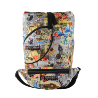 Rolltop BigBen рюкзак трансформер (40x20x25см) з бананкою, ручна поклажа