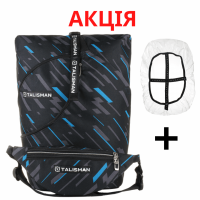 АКЦИЯ - Rolltop Манхэтн рюкзак трансформер (40x20x25см) с бананкой + Чехол-Дощевик