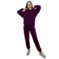 Лиловий Lux (женский повседневный костюм)